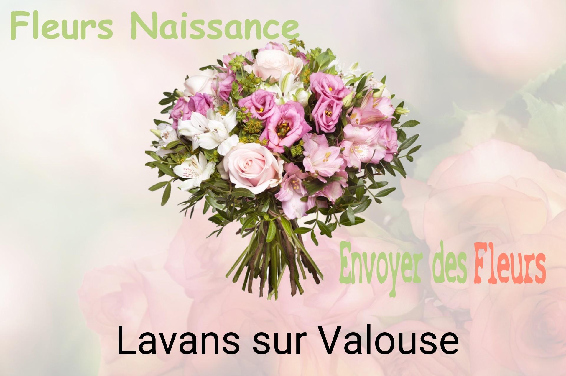 Bouquet de fleurs de naissance livré à Lavans-sur-Valouse