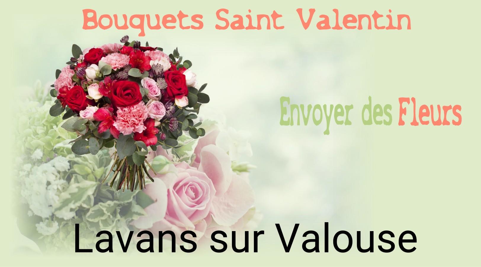 Roses de Saint-Valentin livrées à Lavans-sur-Valouse